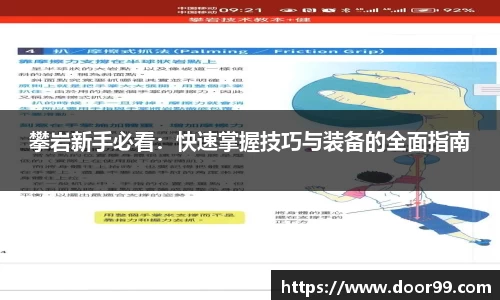 攀岩新手必看：快速掌握技巧与装备的全面指南