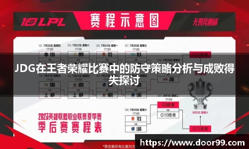 JDG在王者荣耀比赛中的防守策略分析与成败得失探讨